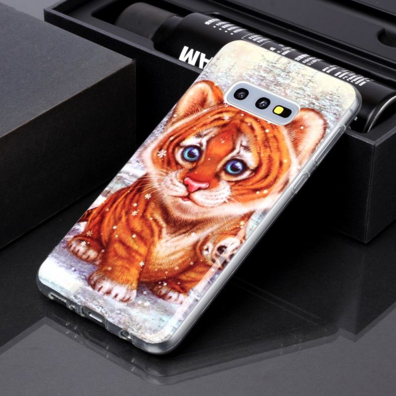 Hülle Samsung Galaxy S10E Handyhülle Tigerbaby