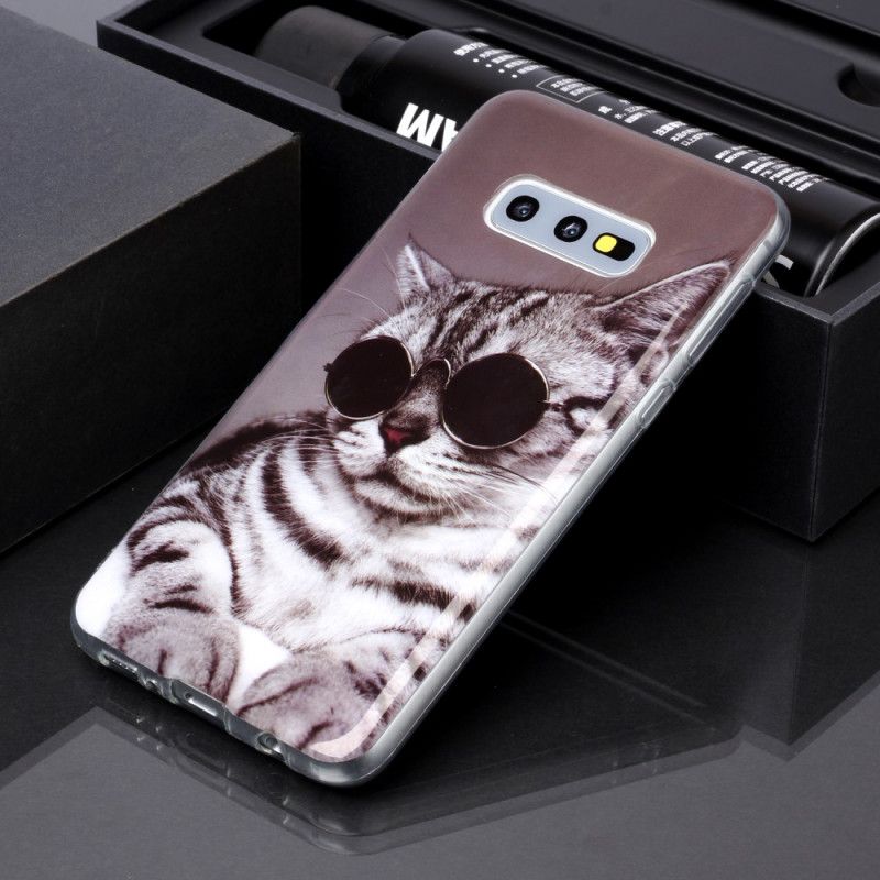 Hülle Samsung Galaxy S10E Katze Sei Cool