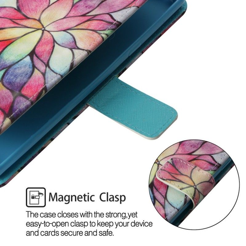 Lederhüllen Samsung Galaxy S10E Optische Farbe