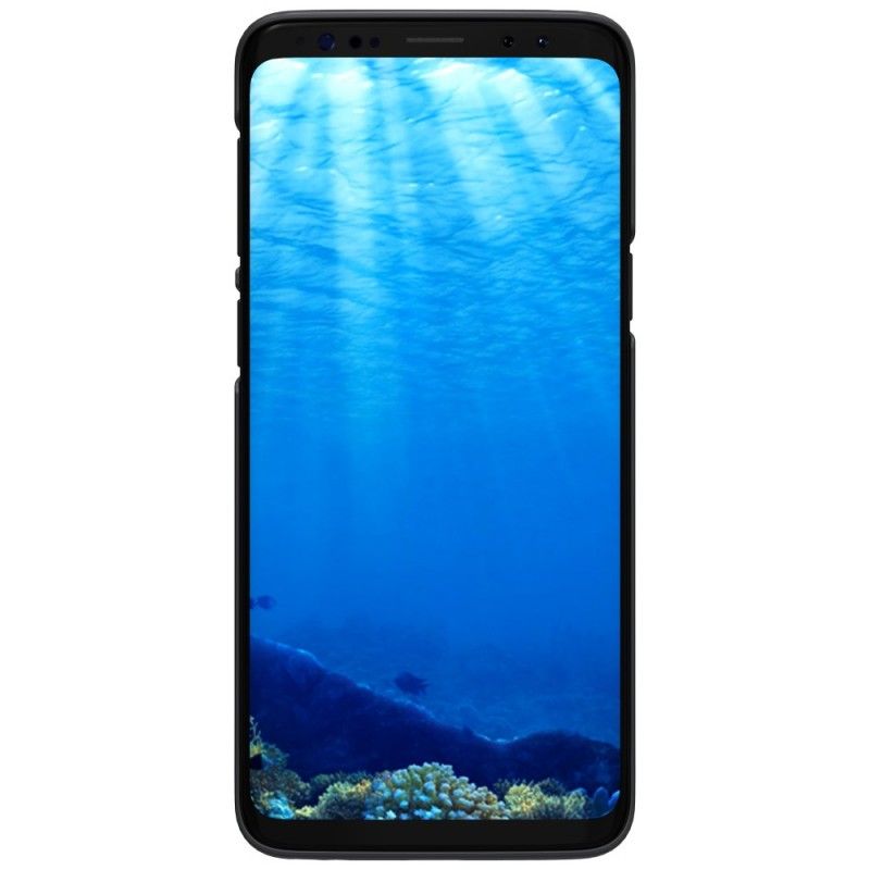 Hülle Für Samsung Galaxy S9 Schwarz Starrer Gefrosteter Nillkin