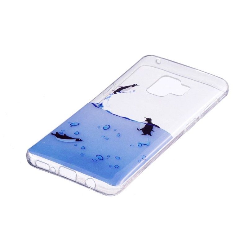 Hülle Samsung Galaxy S9 Handyhülle Pinguinspiel