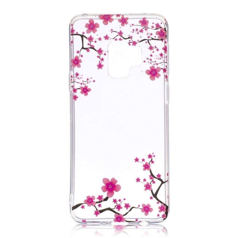 Hülle Samsung Galaxy S9 Pflaumenblüten