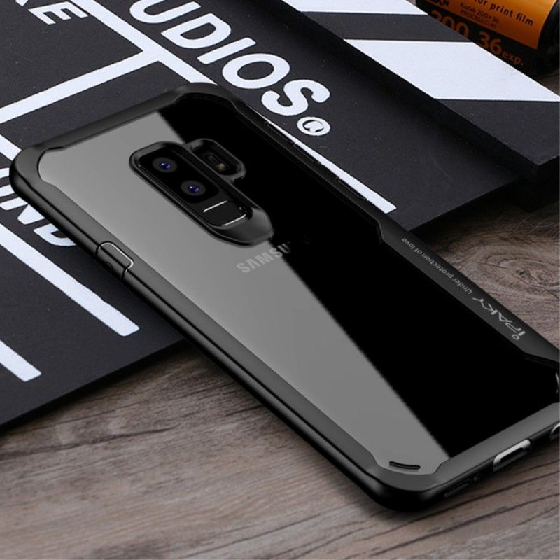 Hülle Samsung Galaxy S9 Schwarz Ipaky Hybrid-Serie