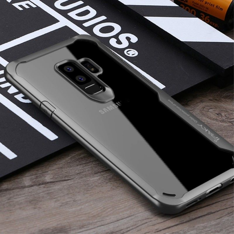 Hülle Samsung Galaxy S9 Schwarz Ipaky Hybrid-Serie