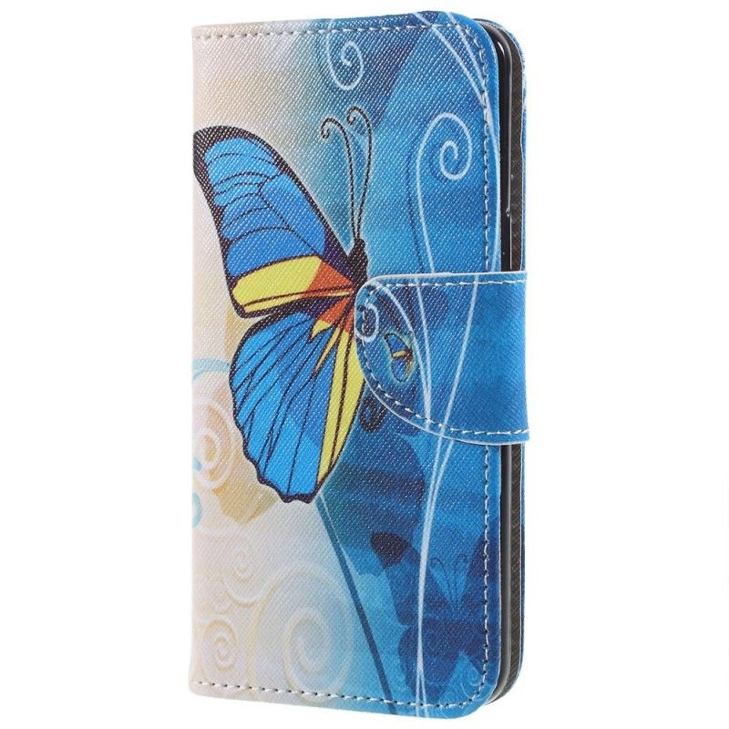 Lederhüllen Für Samsung Galaxy S9 Schmetterlinge