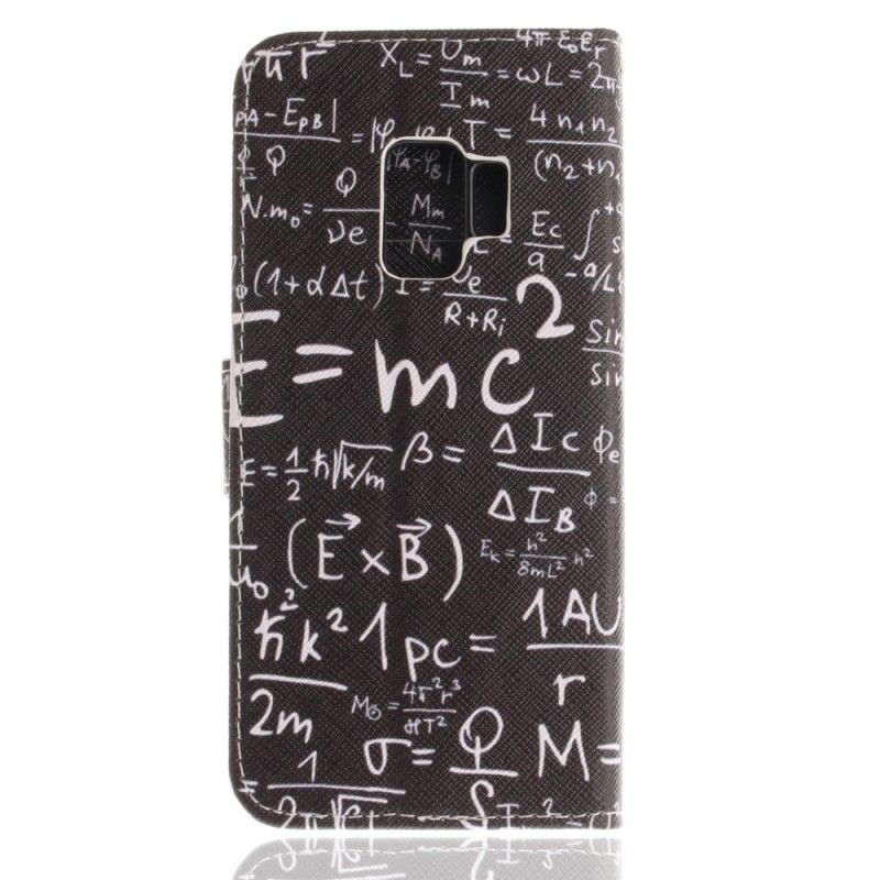 Lederhüllen Samsung Galaxy S9 Handyhülle Mathematische Berechnungen
