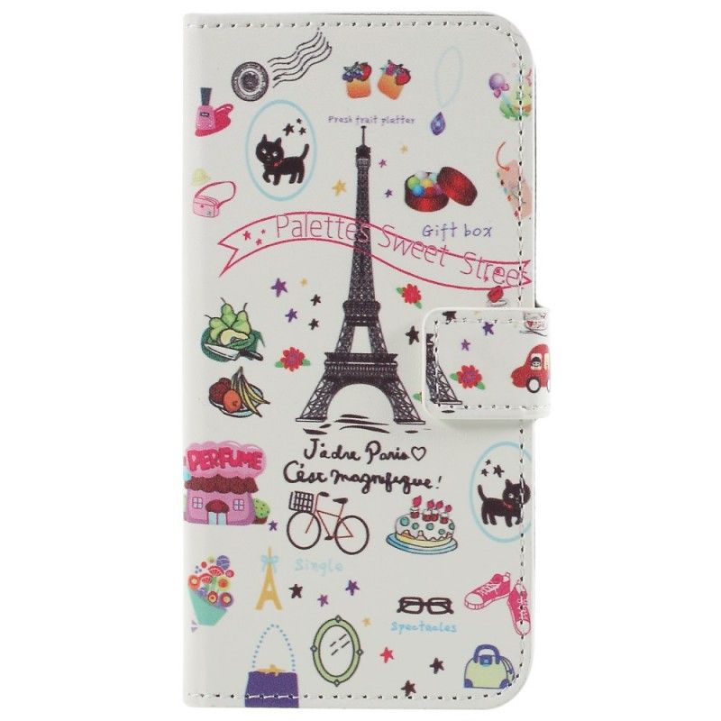 Lederhüllen Samsung Galaxy S9 Ich Liebe Paris