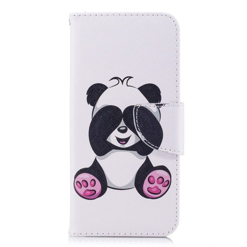 Lederhüllen Samsung Galaxy S9 Lustiger Panda
