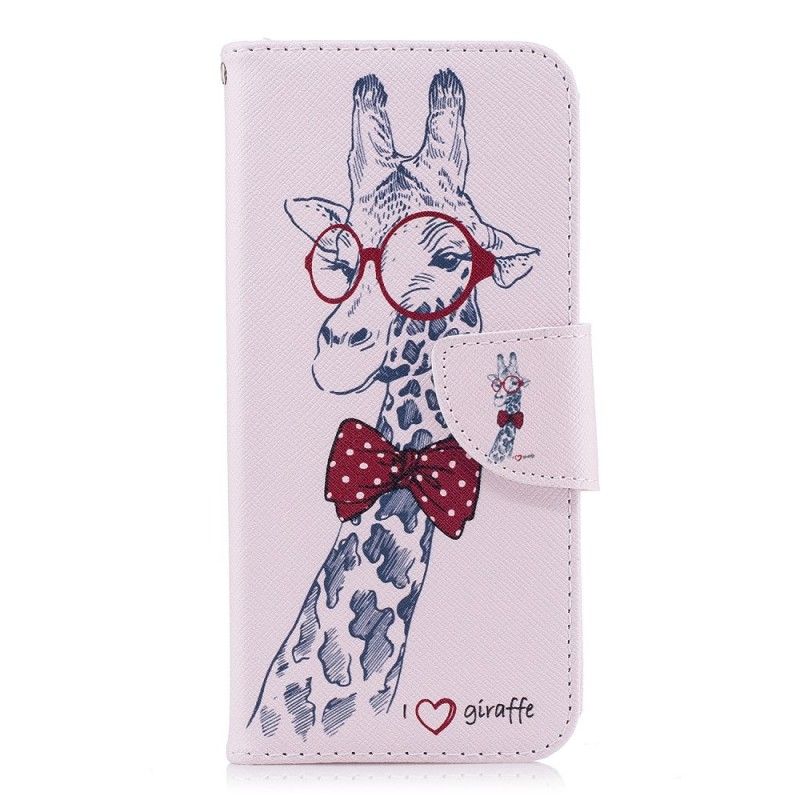 Lederhüllen Samsung Galaxy S9 Nerd-Giraffe