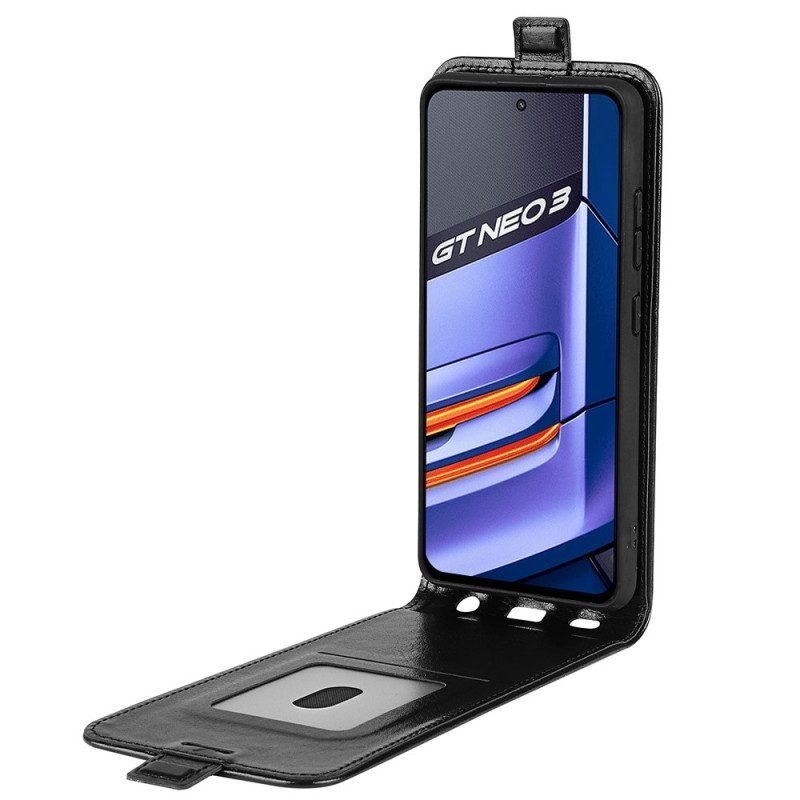 Flip Case Für Realme GT Neo 3 Flip Case Vertikaler Flip