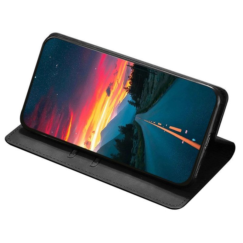 Schutzhülle Für Realme GT Neo 3 Flip Case Seidenstruktur