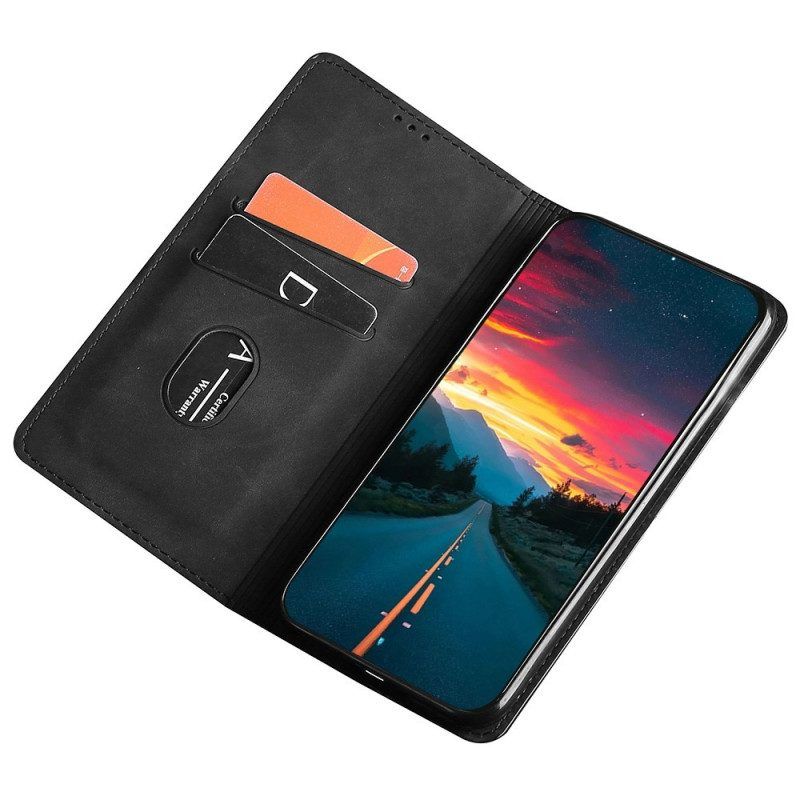 Schutzhülle Für Realme GT Neo 3 Flip Case Seidenstruktur