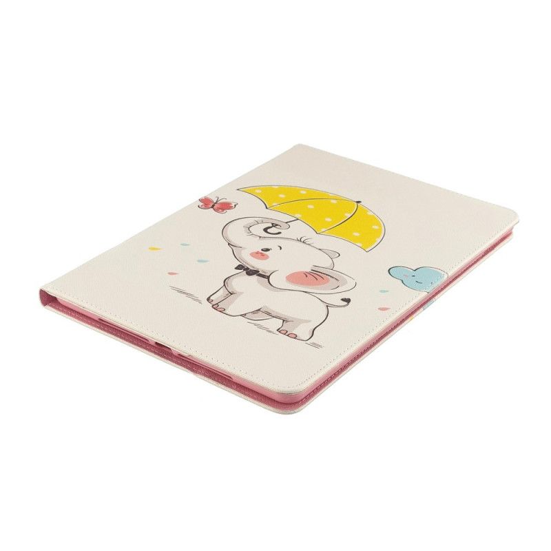 Case Für iPad 10.2" (2019) (2020) Elefant Im Regen