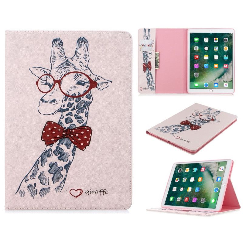 Case iPad 10.2" (2019) (2020) Handyhülle Nerd-Giraffe