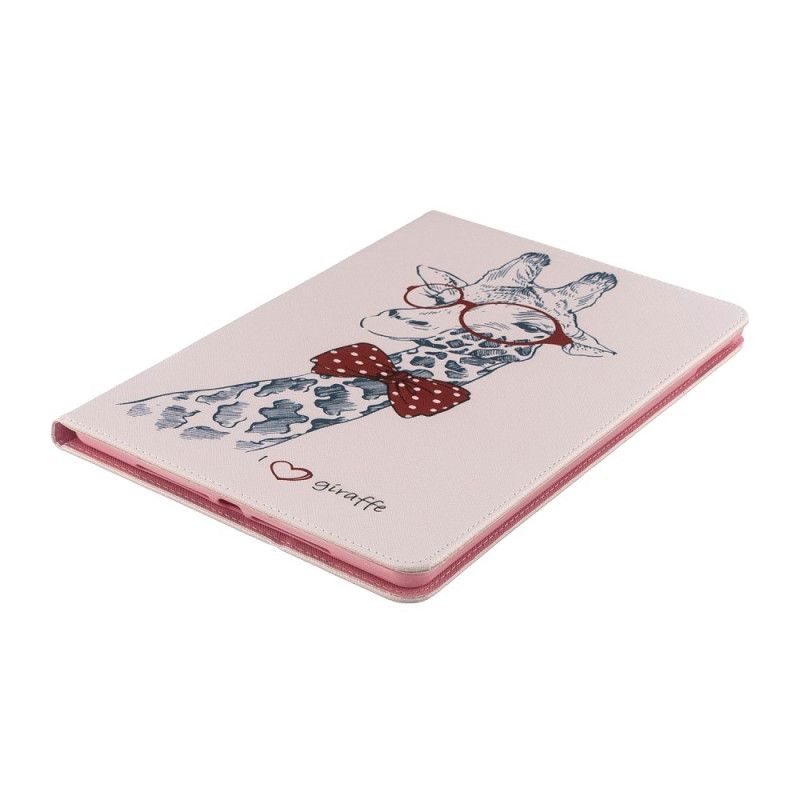 Case iPad 10.2" (2019) (2020) Handyhülle Nerd-Giraffe