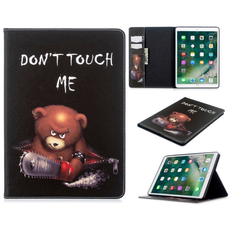 Case iPad 10.2" (2019) (2020) Schwarz Fass Mich Nicht An