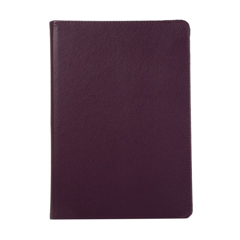 Case iPad 10.2" (2019) (2020) Schwarz Litschi-Kunstleder