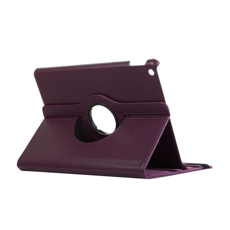 Case iPad 10.2" (2019) (2020) Schwarz Litschi-Kunstleder