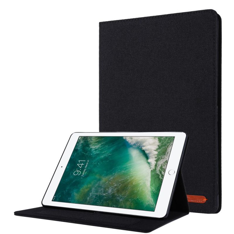 Case iPad 10.2" (2019) (2020) Schwarz Stoff