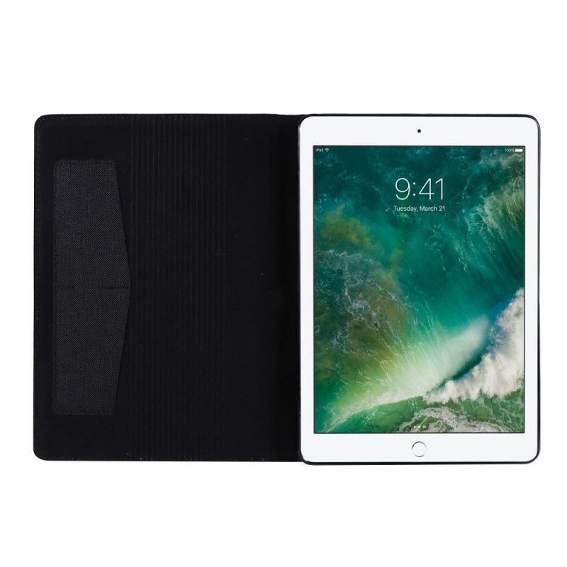 Case iPad 10.2" (2019) (2020) Schwarz Stoff