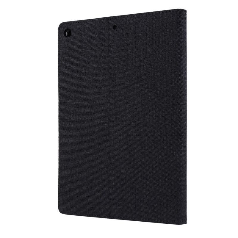 Case iPad 10.2" (2019) (2020) Schwarz Stoff