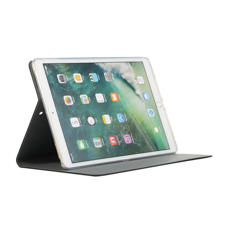 Case iPad 10.2" (2019) (2020) Schwarz Stoffeffekt