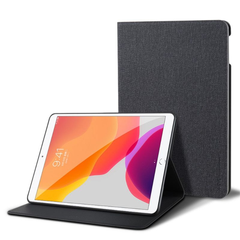 Case iPad 10.2" (2019) (2020) Schwarz X-Level-Stoff