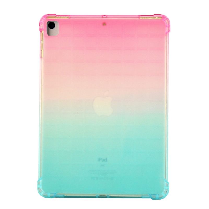 Hülle Für iPad 10.2" (2019) (2020) Pink Silikonverlaufsfarben