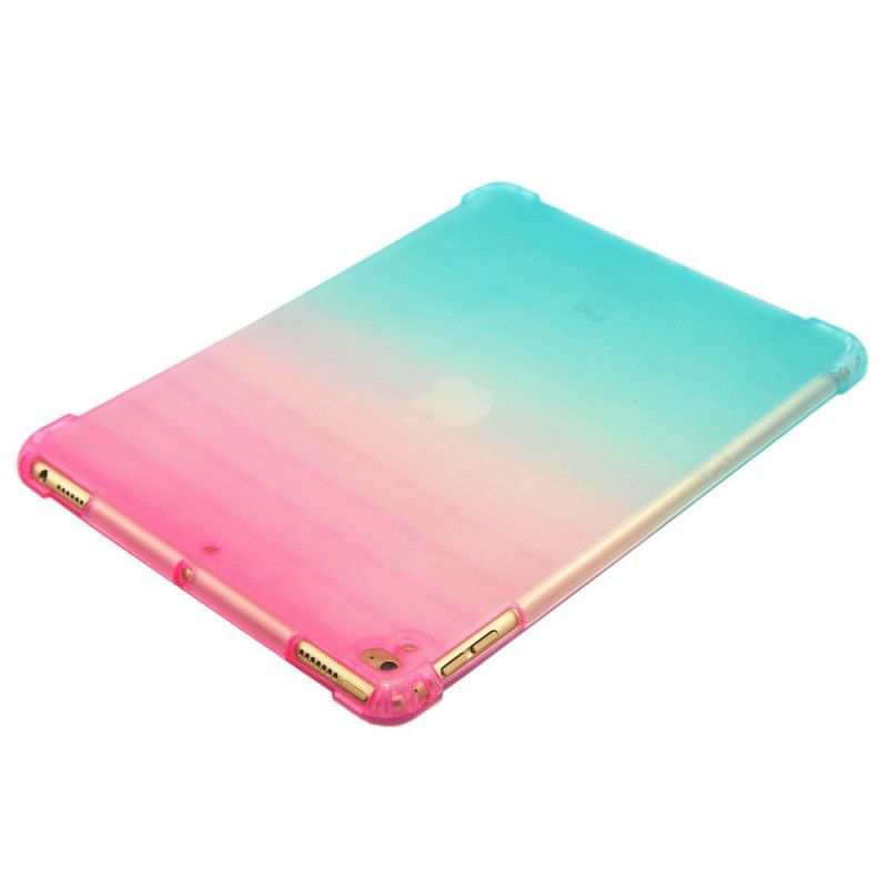 Hülle Für iPad 10.2" (2019) (2020) Pink Silikonverlaufsfarben