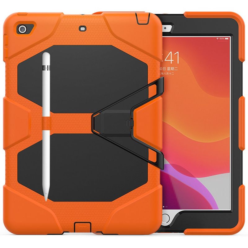 Hülle Für iPad 10.2" (2019) (2020) Schwarz Super Widerstandsfähig Abnehmbar
