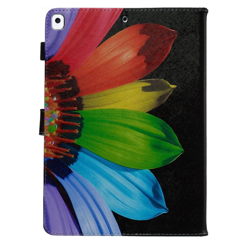 Lederhüllen Für iPad 10.2" (2019) (2020) Blütenfarbe