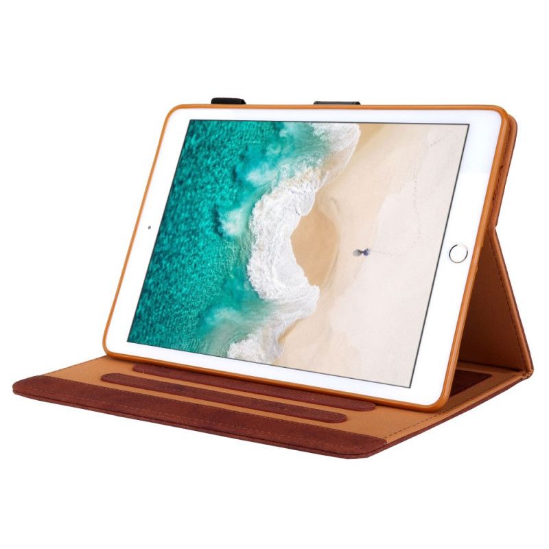 Lederhüllen iPad 10.2" (2019) (2020) Grau Kunstledermarmorstil