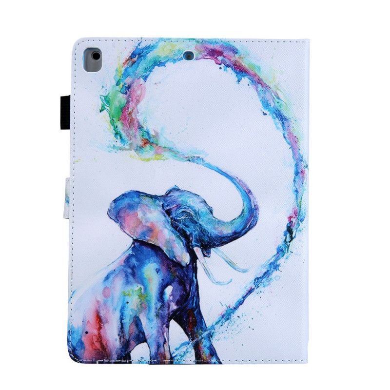 Lederhüllen iPad 10.2" (2019) (2020) Handyhülle Elefantenkunst