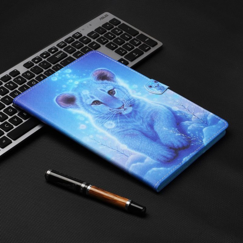 Lederhüllen iPad 10.2" (2019) (2020) Handyhülle Tigerbaby