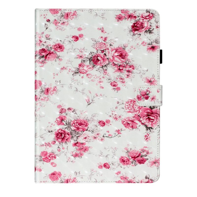Lederhüllen iPad 10.2" (2019) (2020) Lichtflecken Freiheit Blumen