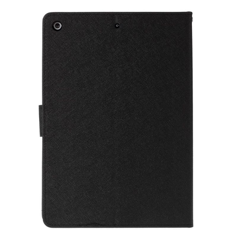 Lederhüllen iPad 10.2" (2019) (2020) Rot Zweifarbige Quecksilbergansperie