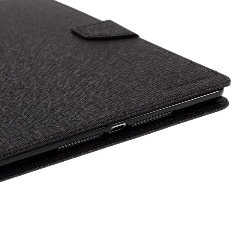 Lederhüllen iPad 10.2" (2019) (2020) Rot Zweifarbige Quecksilbergansperie