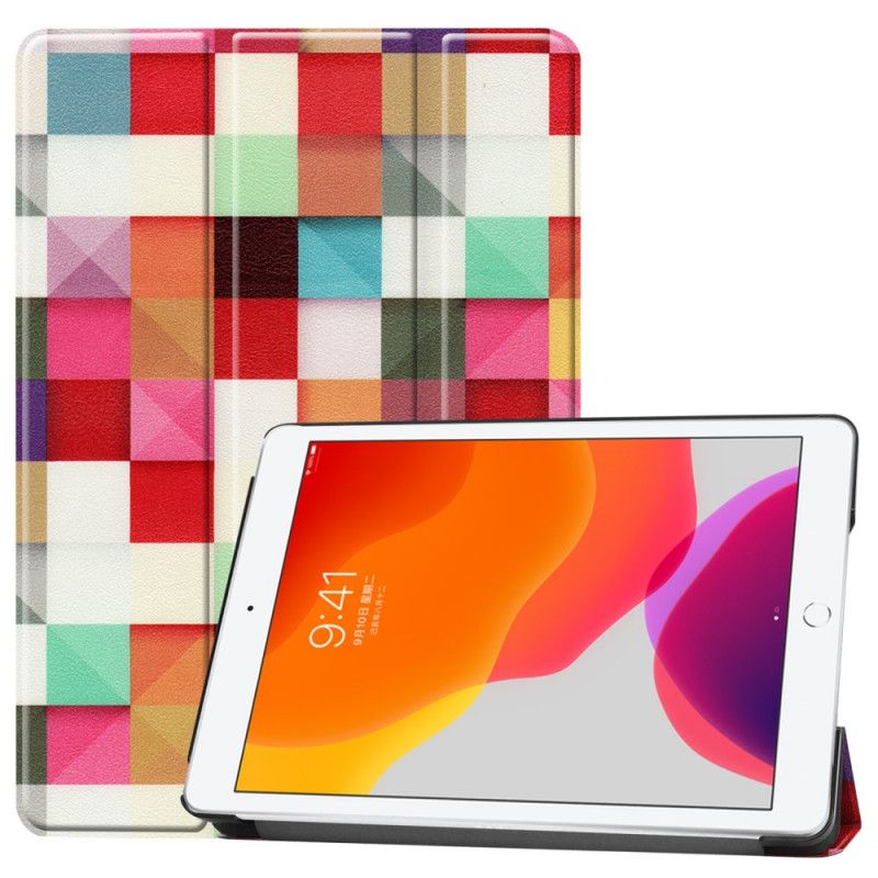 Smart Case iPad 10.2" (2019) (2020) Harlekin Aus Kunstleder