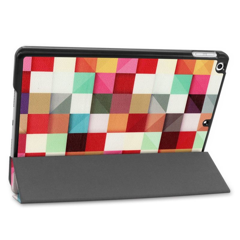 Smart Case iPad 10.2" (2019) (2020) Harlekin Aus Kunstleder