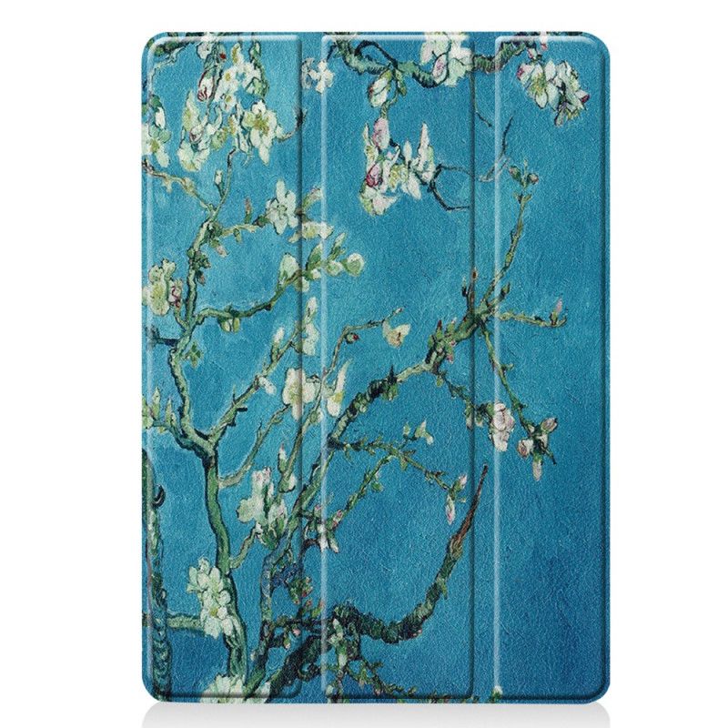 Smart Case iPad 10.2" (2019) (2020) Kunstleder Blumenbaum