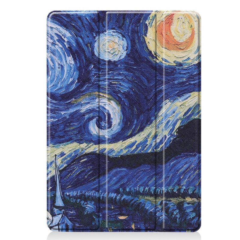 Smart Case iPad 10.2" (2019) (2020) Kunstleder Van Gogh