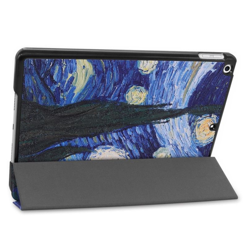 Smart Case iPad 10.2" (2019) (2020) Kunstleder Van Gogh