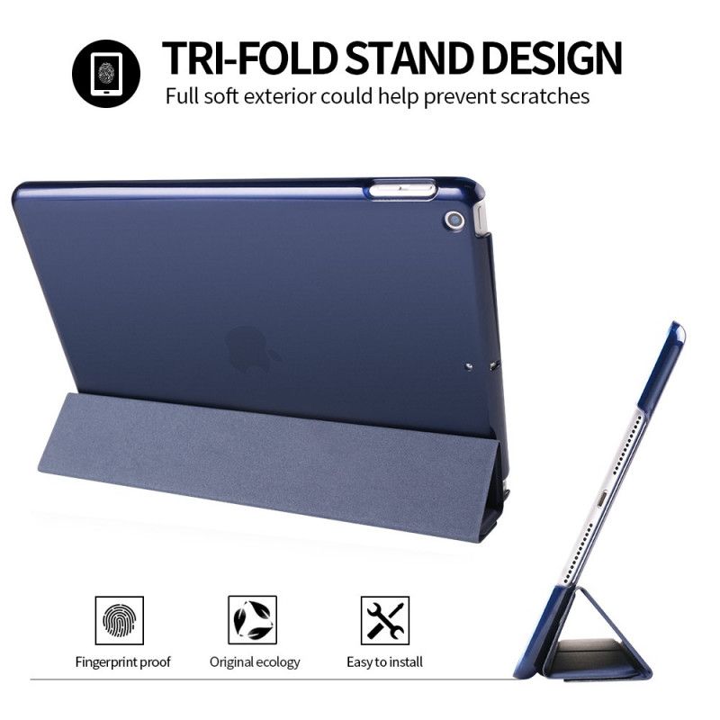 Smart Case iPad 10.2" (2019) (2020) Schwarz Dreifach