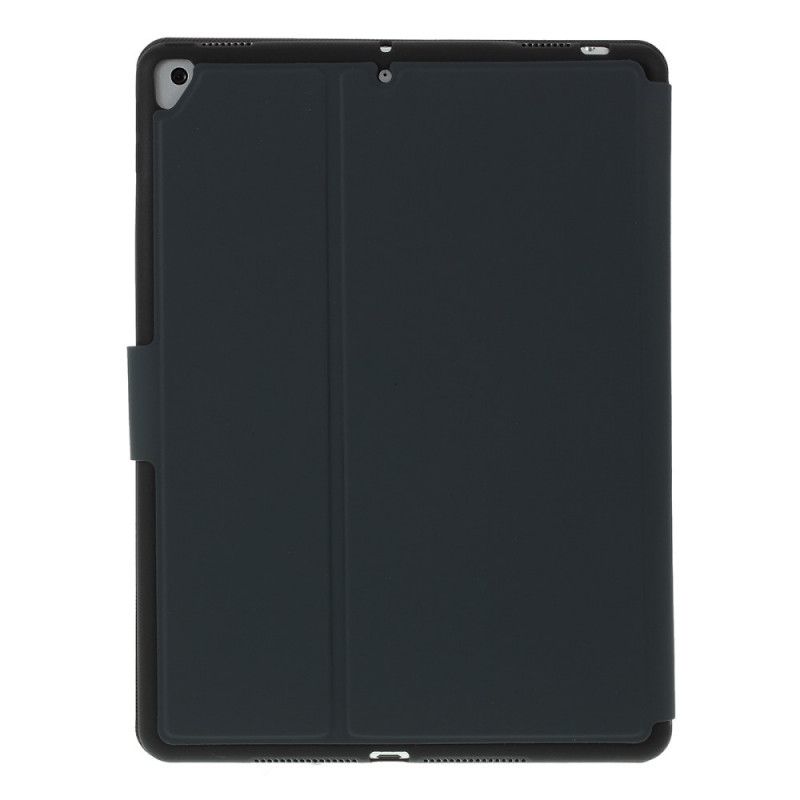 Smart Case iPad 10.2" (2019) (2020) Schwarz Dreifach Gefalteter Stifthalter