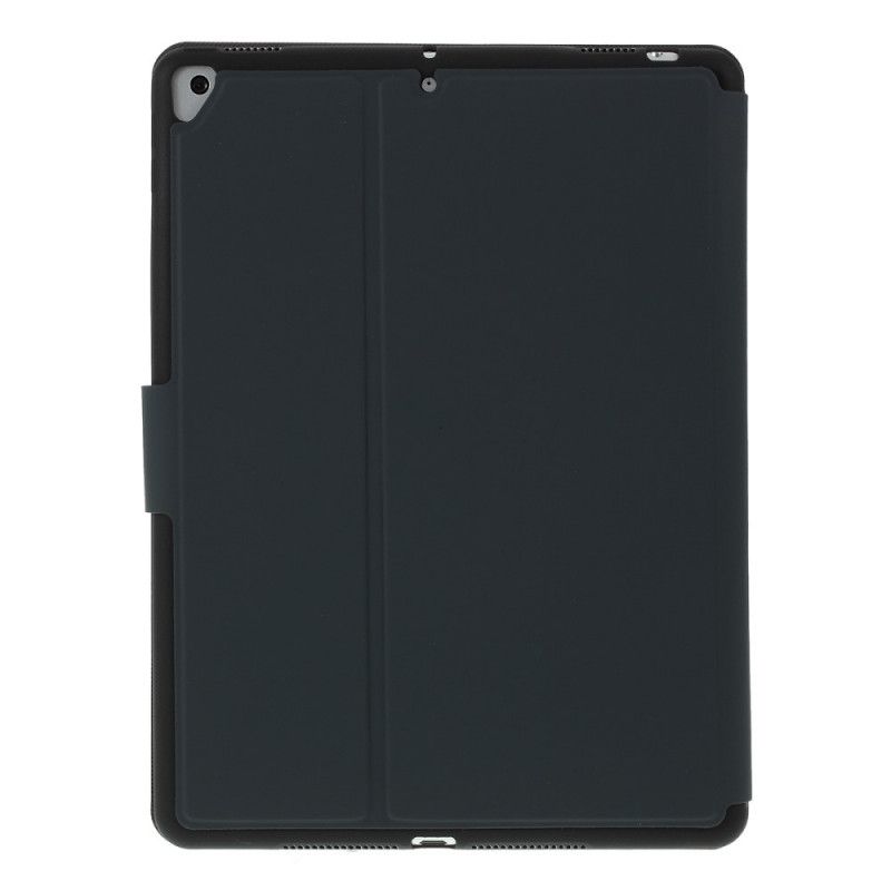 Smart Case iPad 10.2" (2019) (2020) Schwarz Dreifach Gefalteter Stifthalter