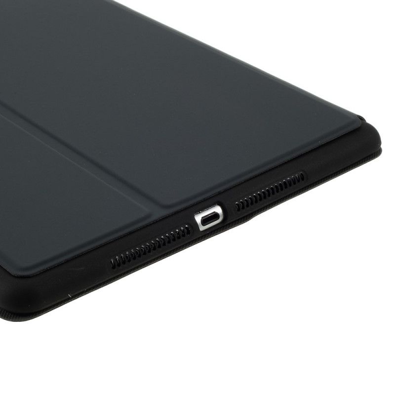 Smart Case iPad 10.2" (2019) (2020) Schwarz Dreifach Gefalteter Stifthalter