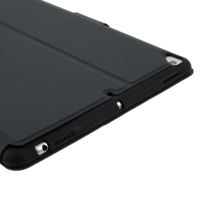 Smart Case iPad 10.2" (2019) (2020) Schwarz Dreifach Gefalteter Stifthalter