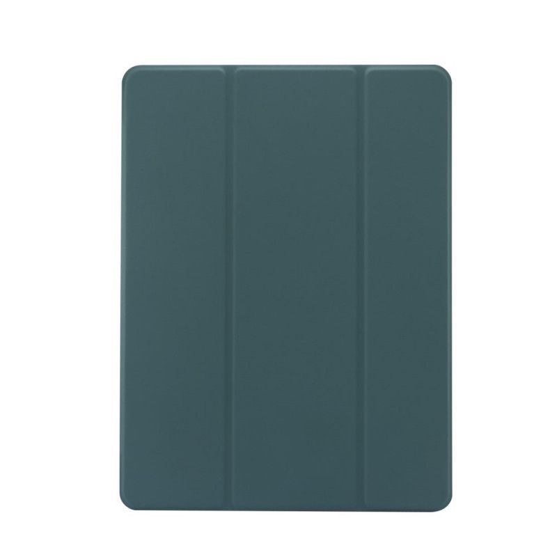 Smart Case iPad 10.2" (2019) (2020) Schwarz Hautgefühl Mit Drei Klappen