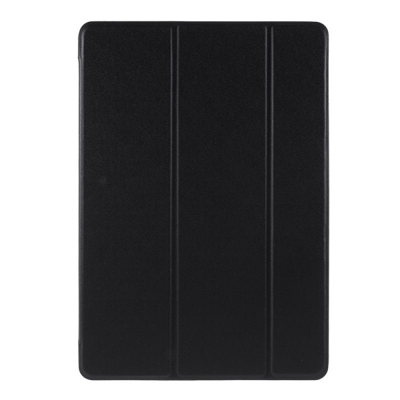 Smart Case iPad 10.2" (2019) (2020) Schwarz Klassischer Ledereffekt