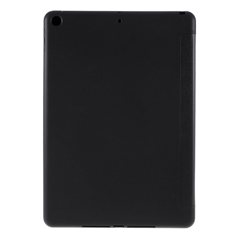Smart Case iPad 10.2" (2019) (2020) Schwarz Klassischer Ledereffekt